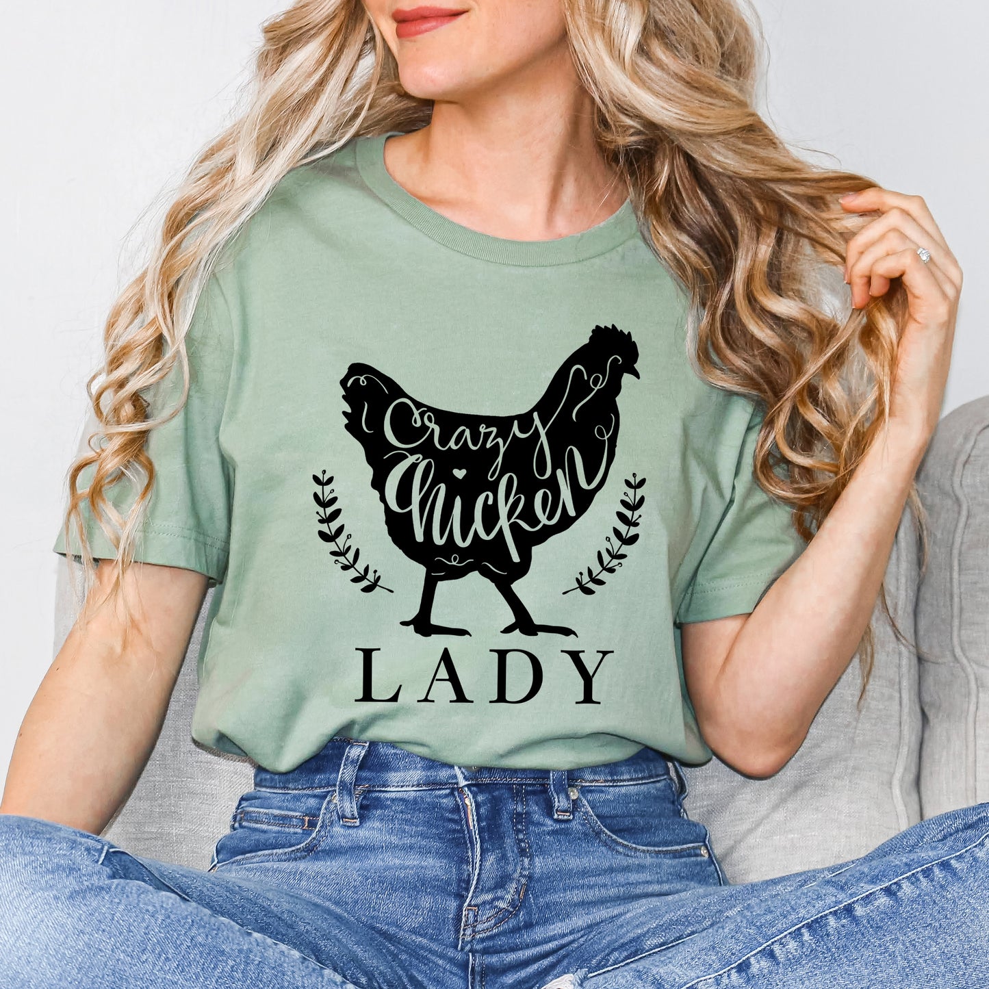 Crazy Chicken Lady | Short Sleeve Graphic Tee