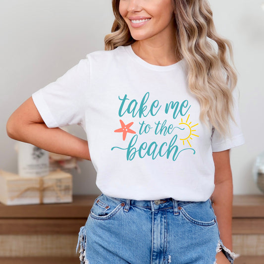 Take Me To The Beach | Short Sleeve Graphic Tee