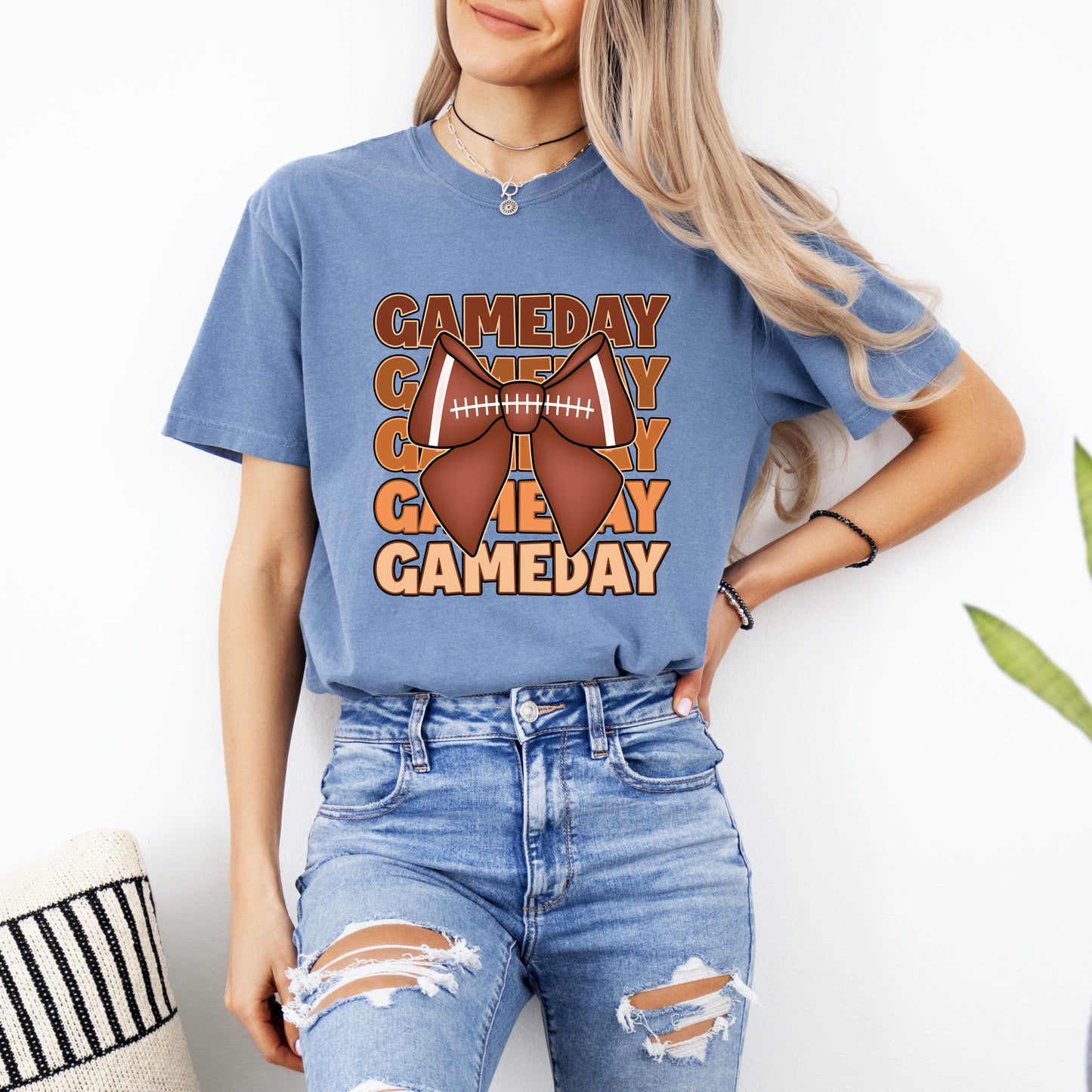 Coquette Football Game Day | Garment Dyed Tee