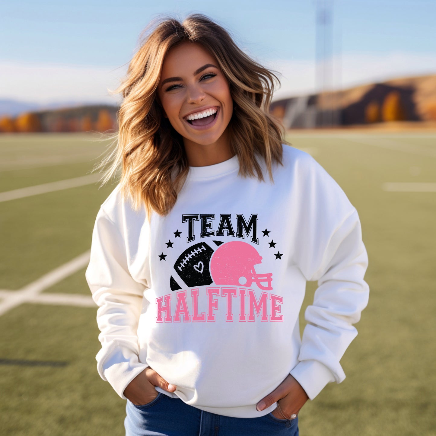 Team Halftime Distressed | Sweatshirt