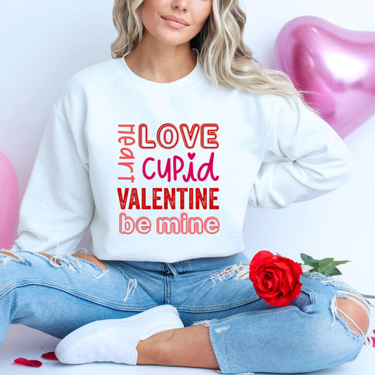 Valentine's Words | Sweatshirt