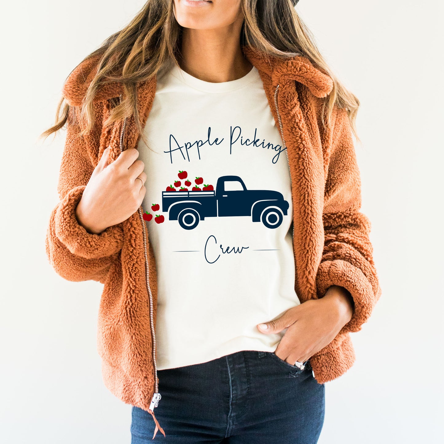 Apple Picking Crew Truck | Short Sleeve Graphic Tee