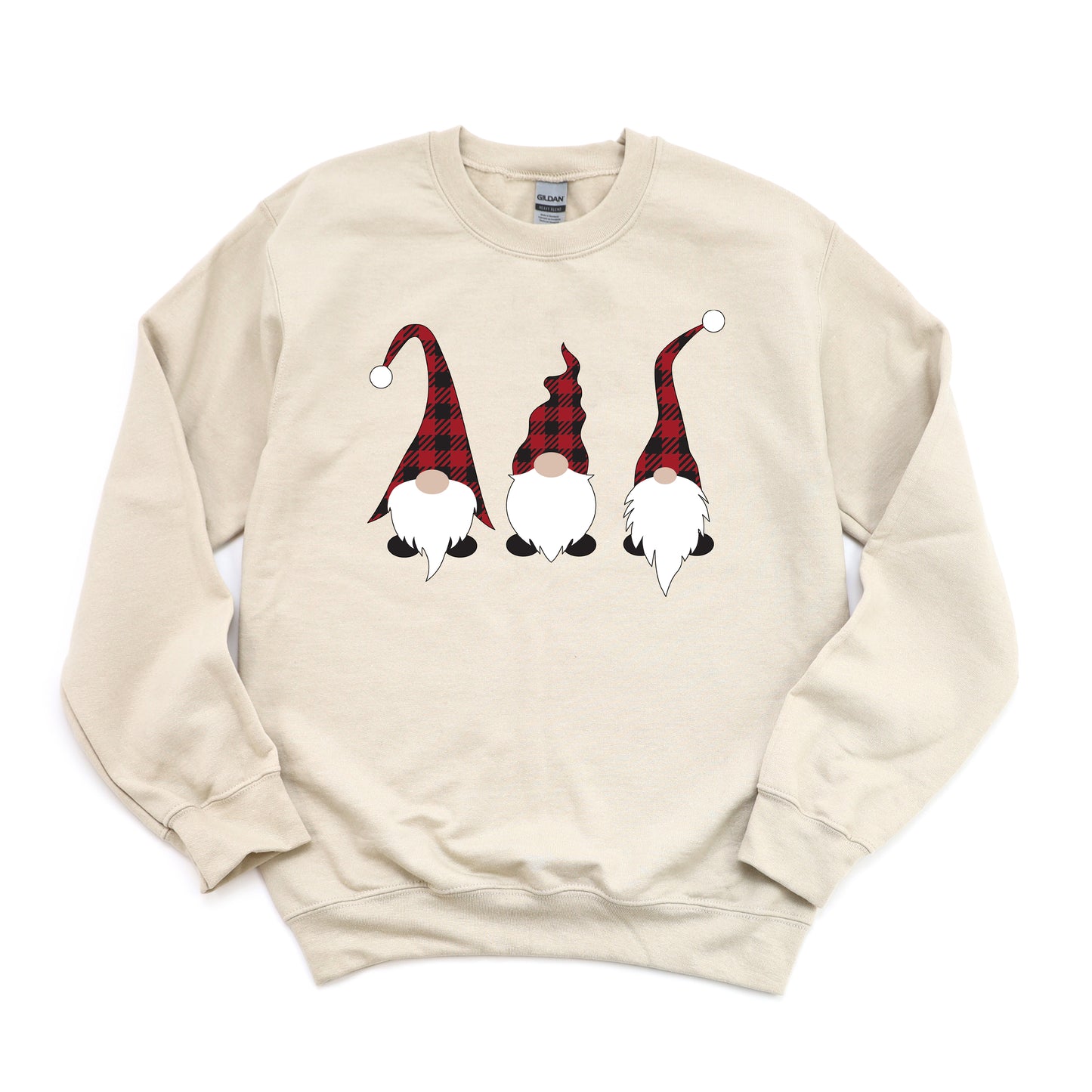 Buffalo Check Gnomes | Sweatshirt