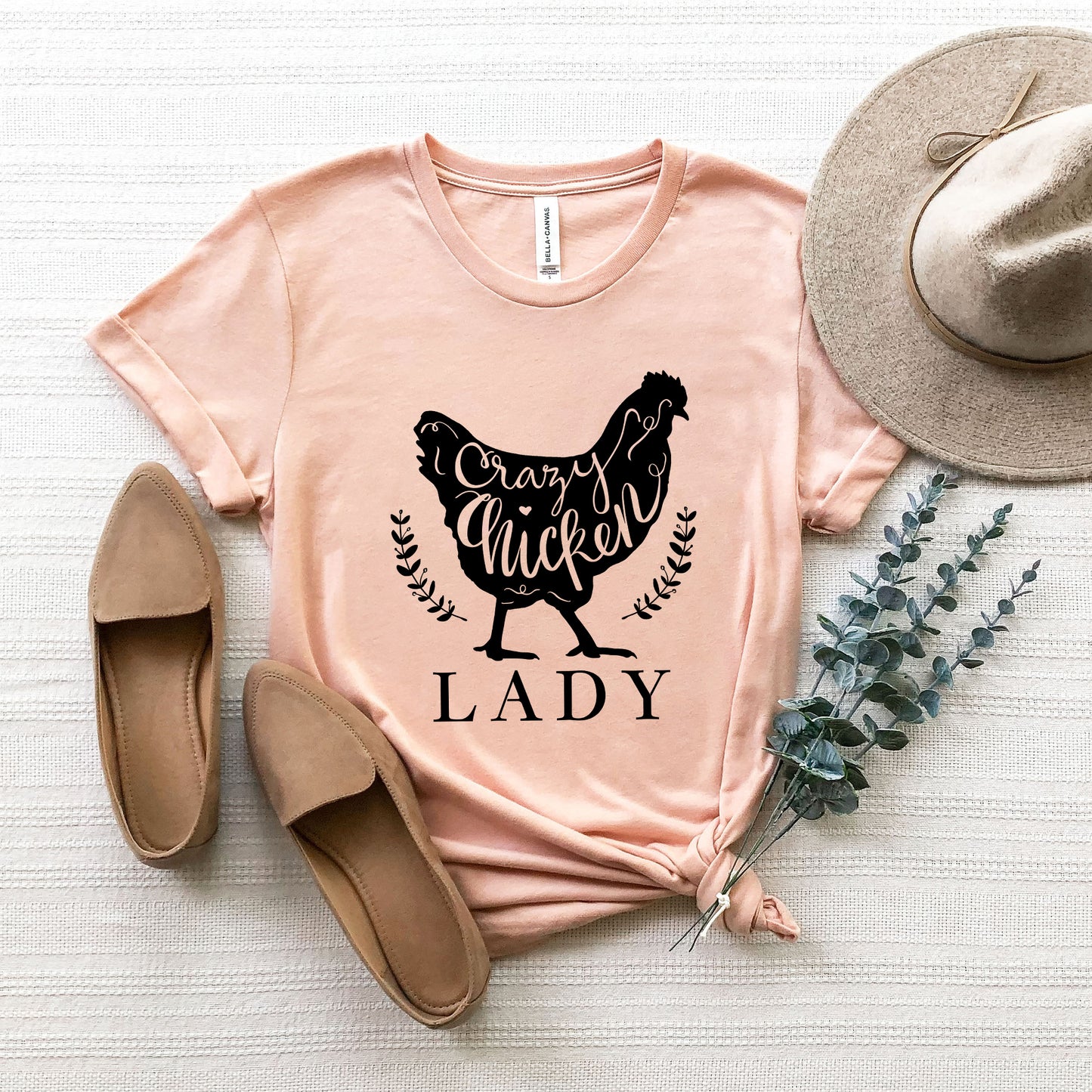 Crazy Chicken Lady | Short Sleeve Graphic Tee