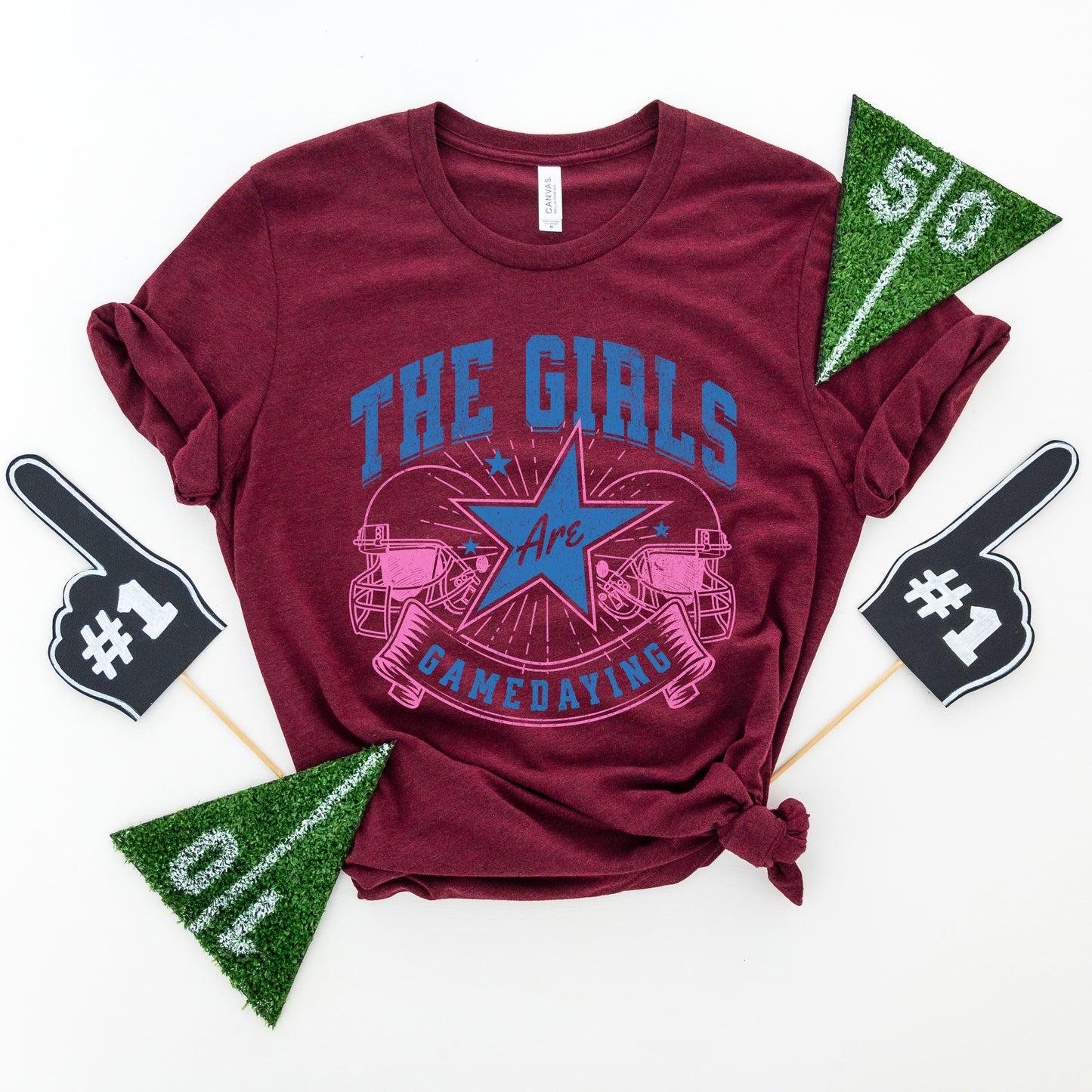 The Girls Are GameDaying | Short Sleeve Graphic Tee