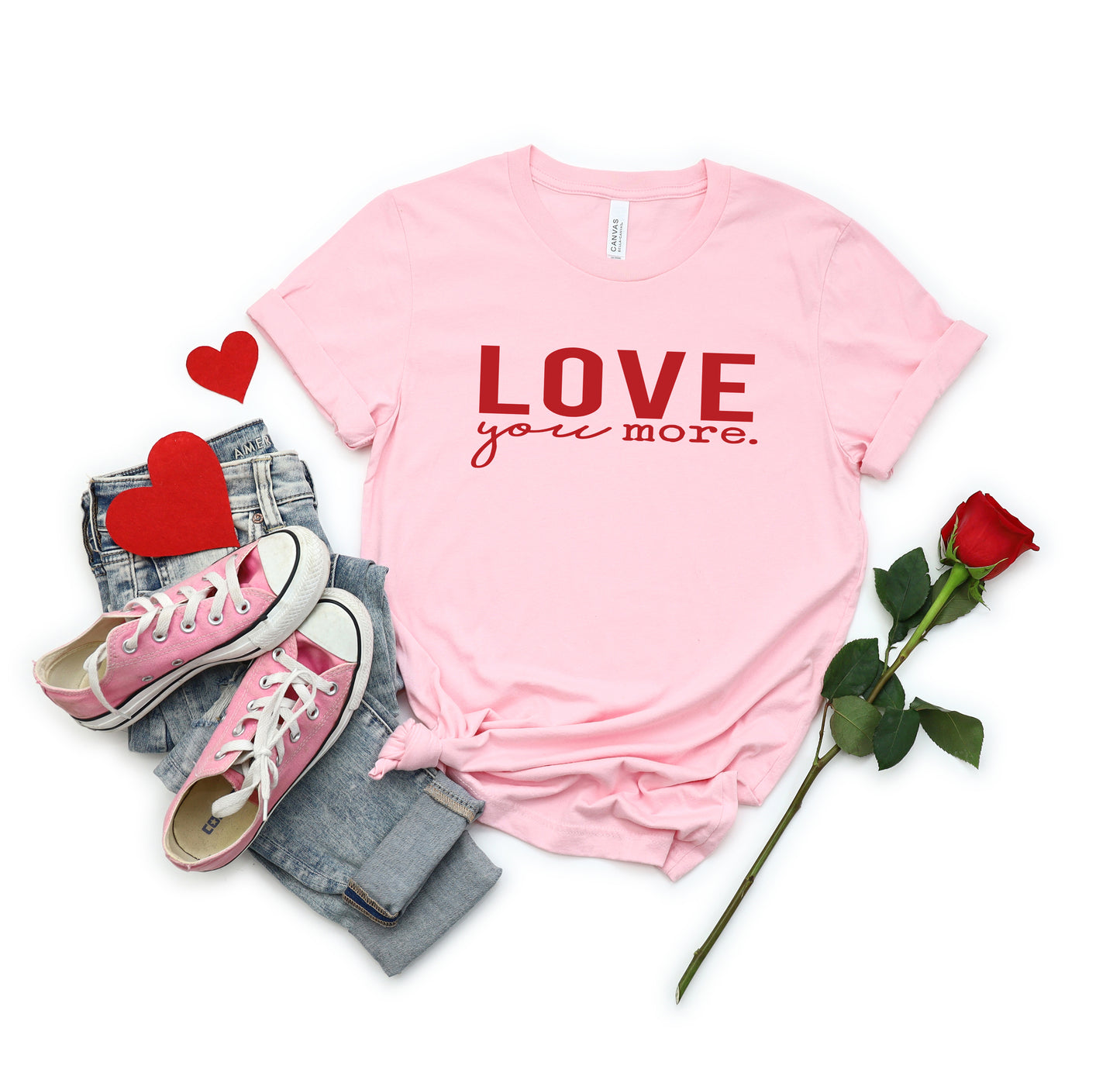 Love You More | Short Sleeve Graphic Tee