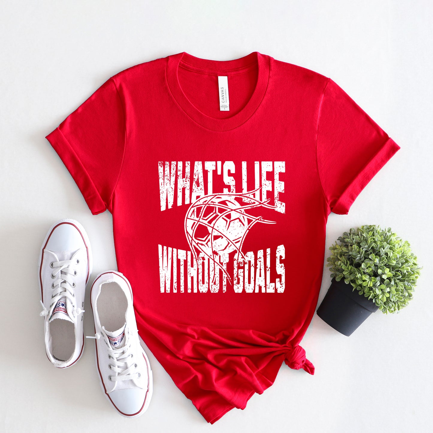 What's Life Without Goals  | Short Sleeve Graphic Tee