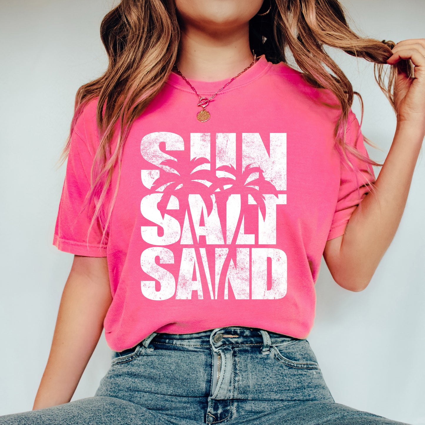 Sun Salt Sand | Garment Dyed Short Sleeve Tee