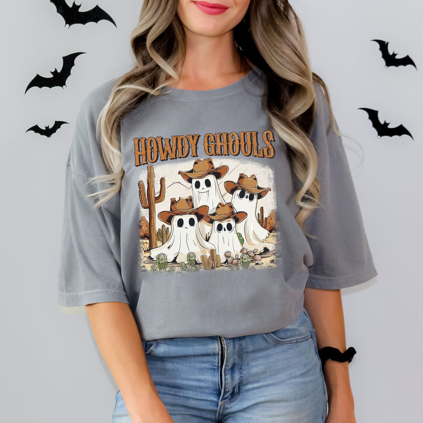 Howdy Ghouls Desert | Garment Dyed Tee