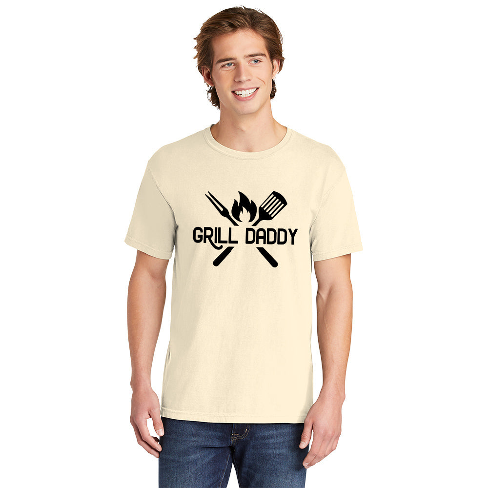 Grill Daddy | Men's Garment Dyed Tee