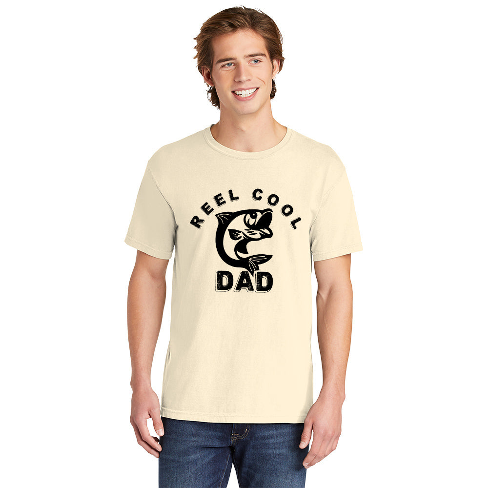 Reel Cool Dad | Men's Garment Dyed Tee