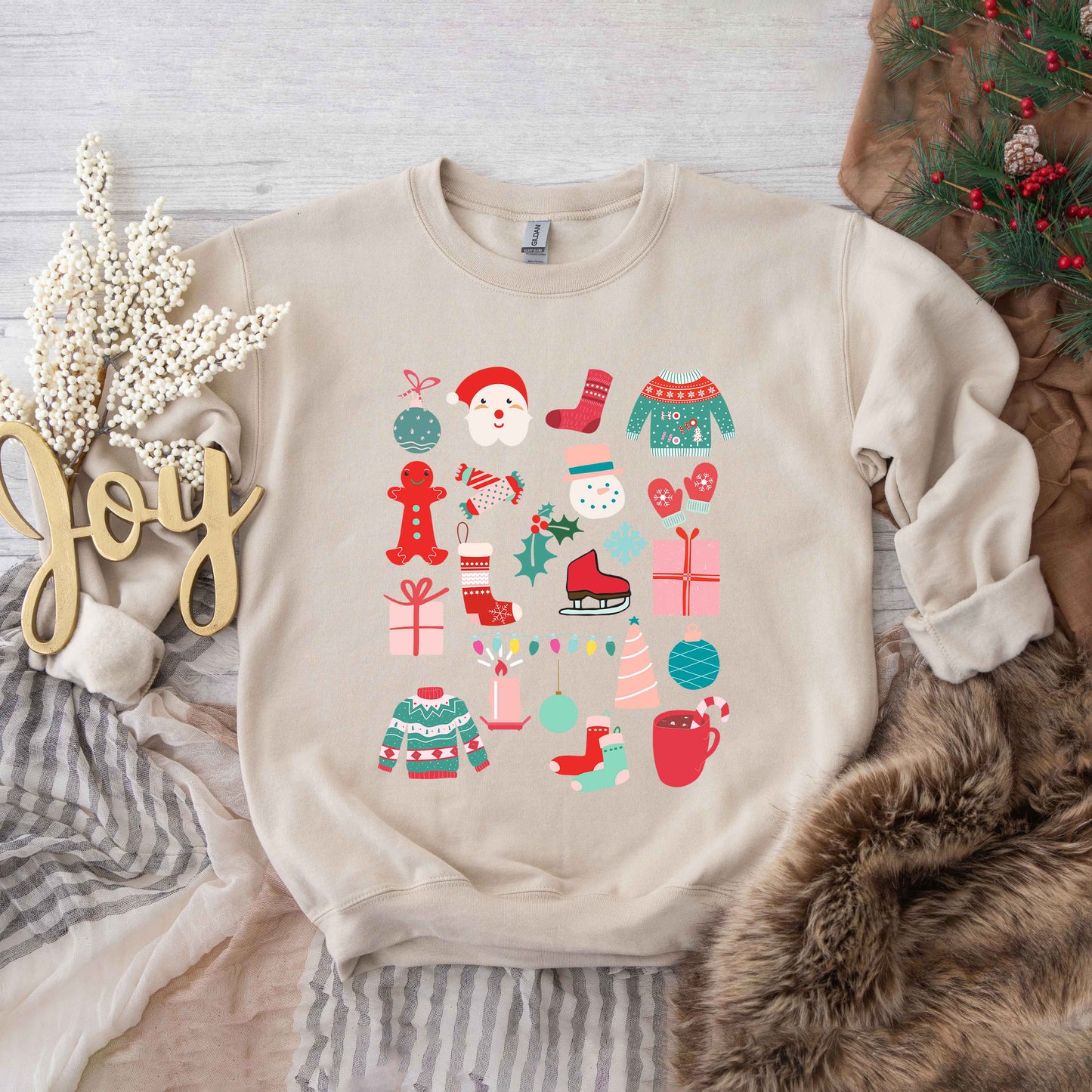 Boho Christmas Chart | Sweatshirt