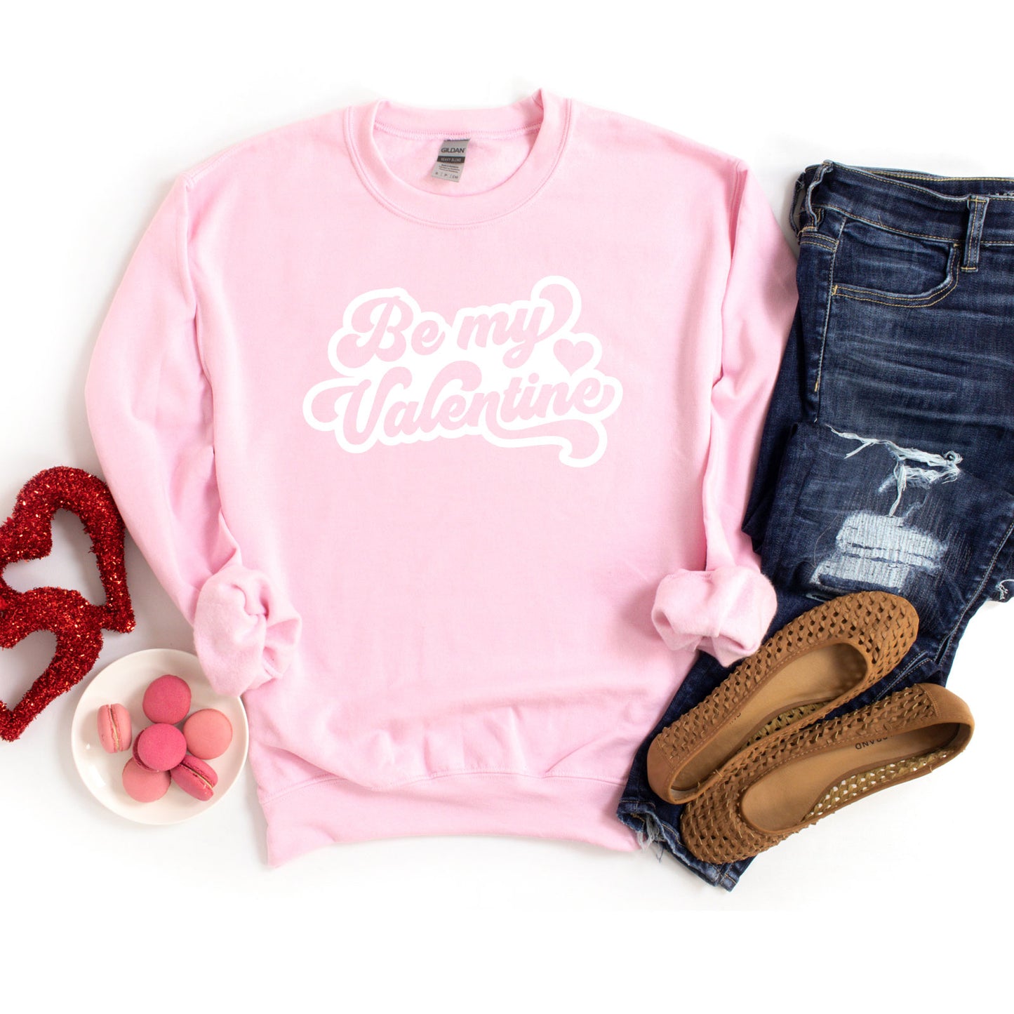 Be My Valentine Retro | Sweatshirt