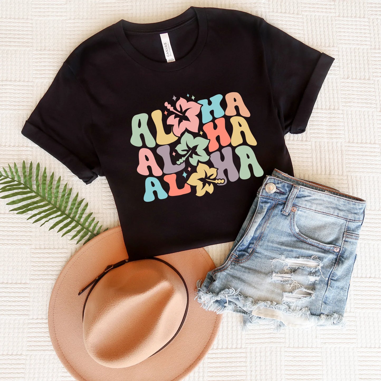 Aloha Wavy | Short Sleeve Graphic Tee