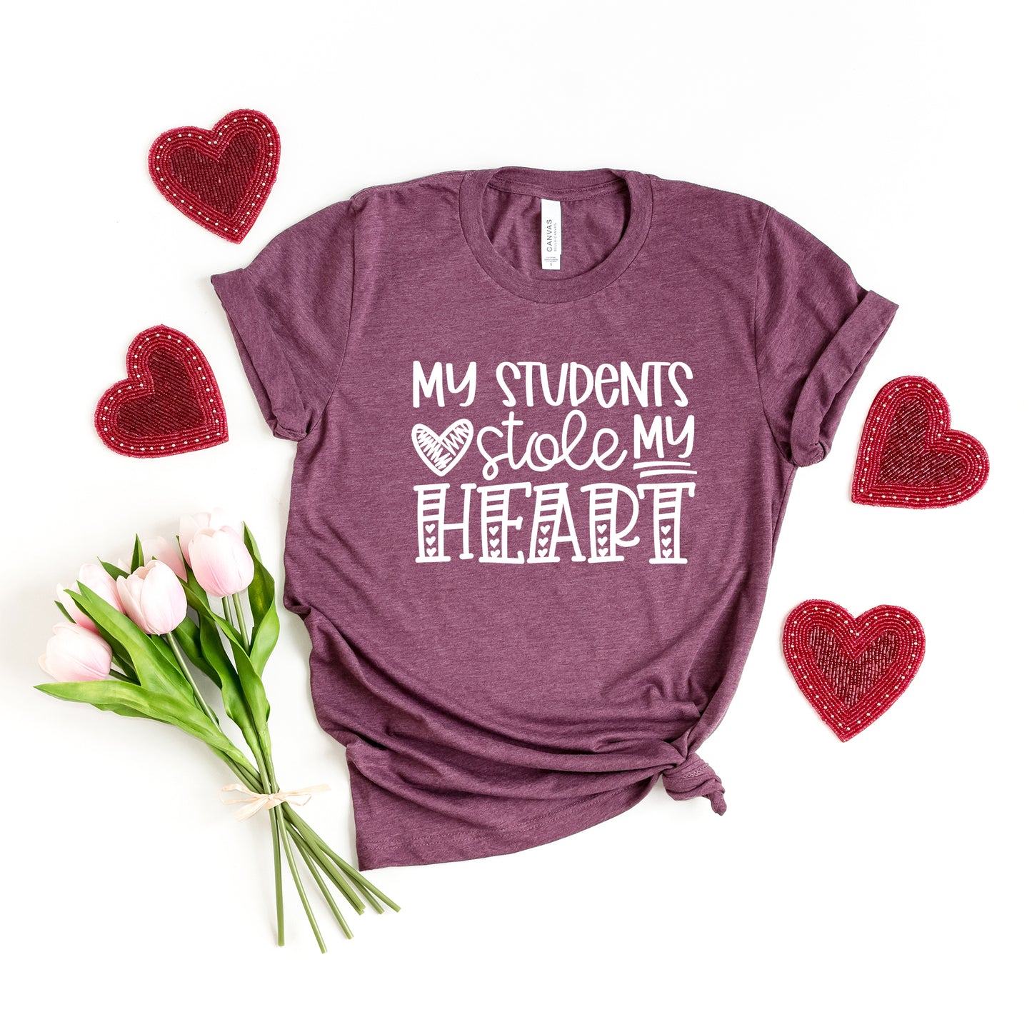 My Students Stole My Heart | Short Sleeve Graphic Tee