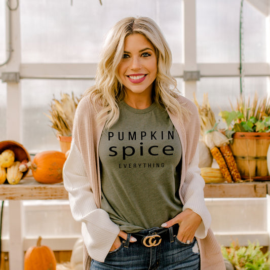 Pumpkin Spice Everything | Short Sleeve Graphic Tee