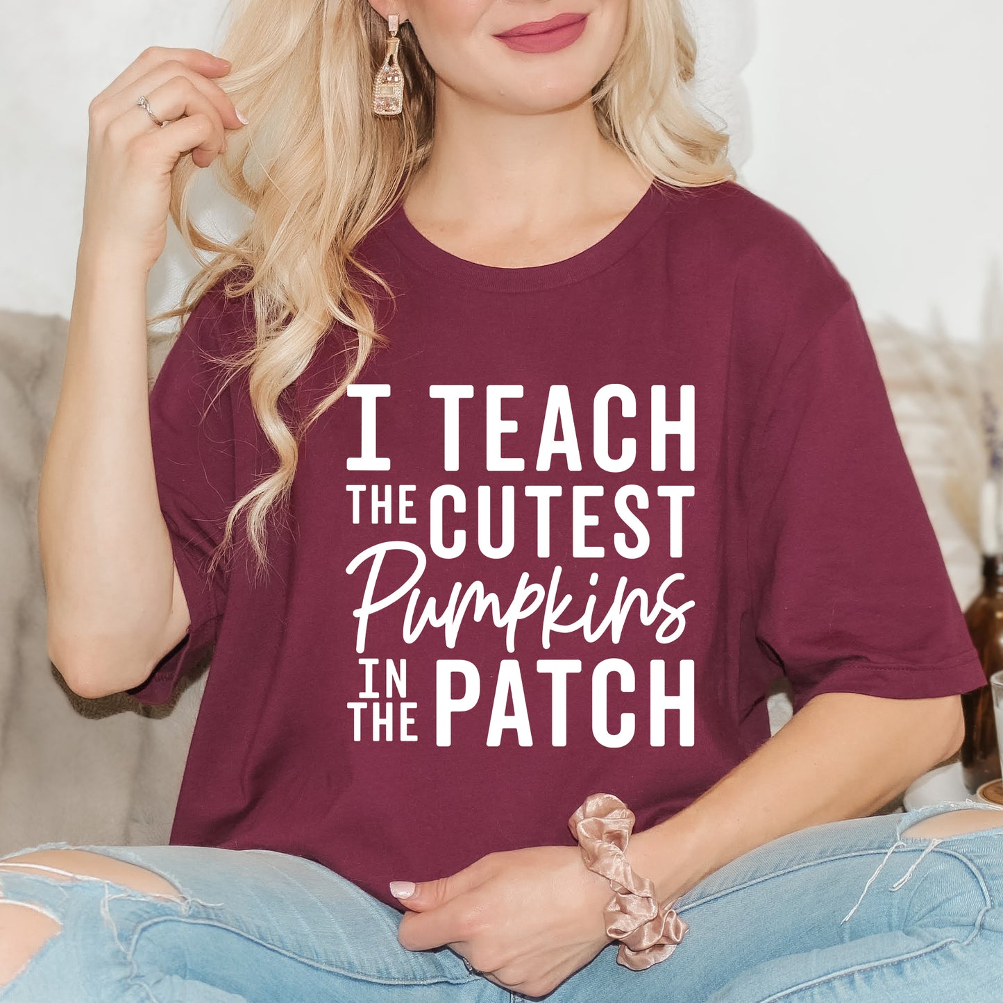 I Teach the Cutest Pumpkins in the Patch | Short Sleeve Graphic Tee