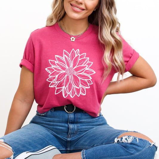 Dahlia | Short Sleeve Graphic Tee