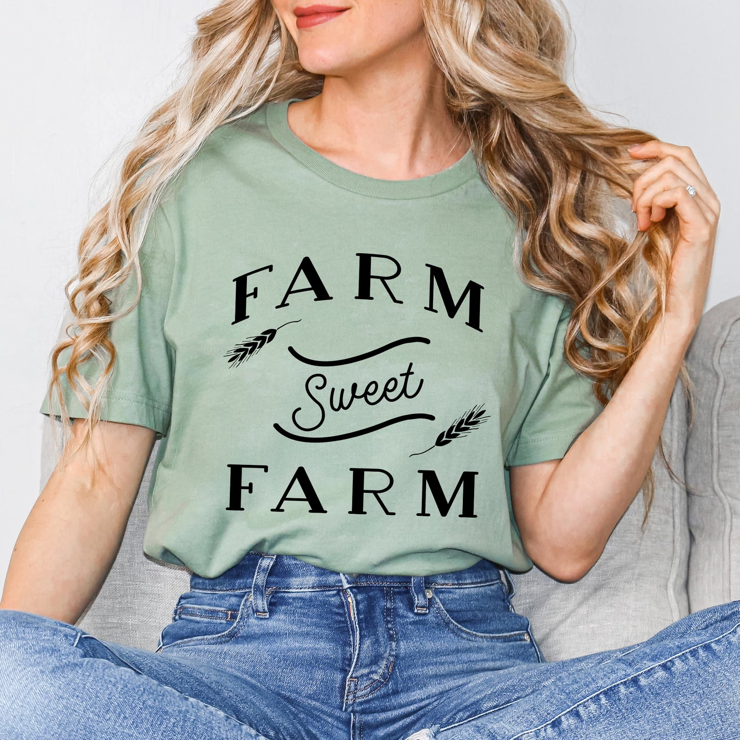 Farm Sweet Farm | Short Sleeve Crewneck