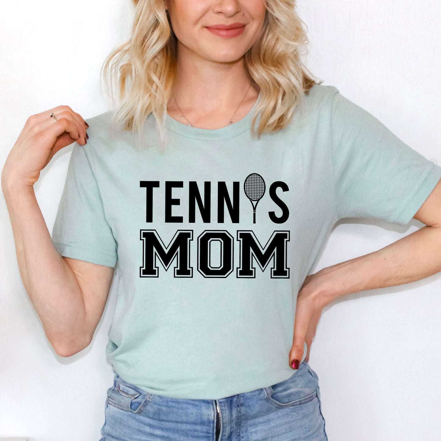 Tennis Mom | Short Sleeve Crewneck