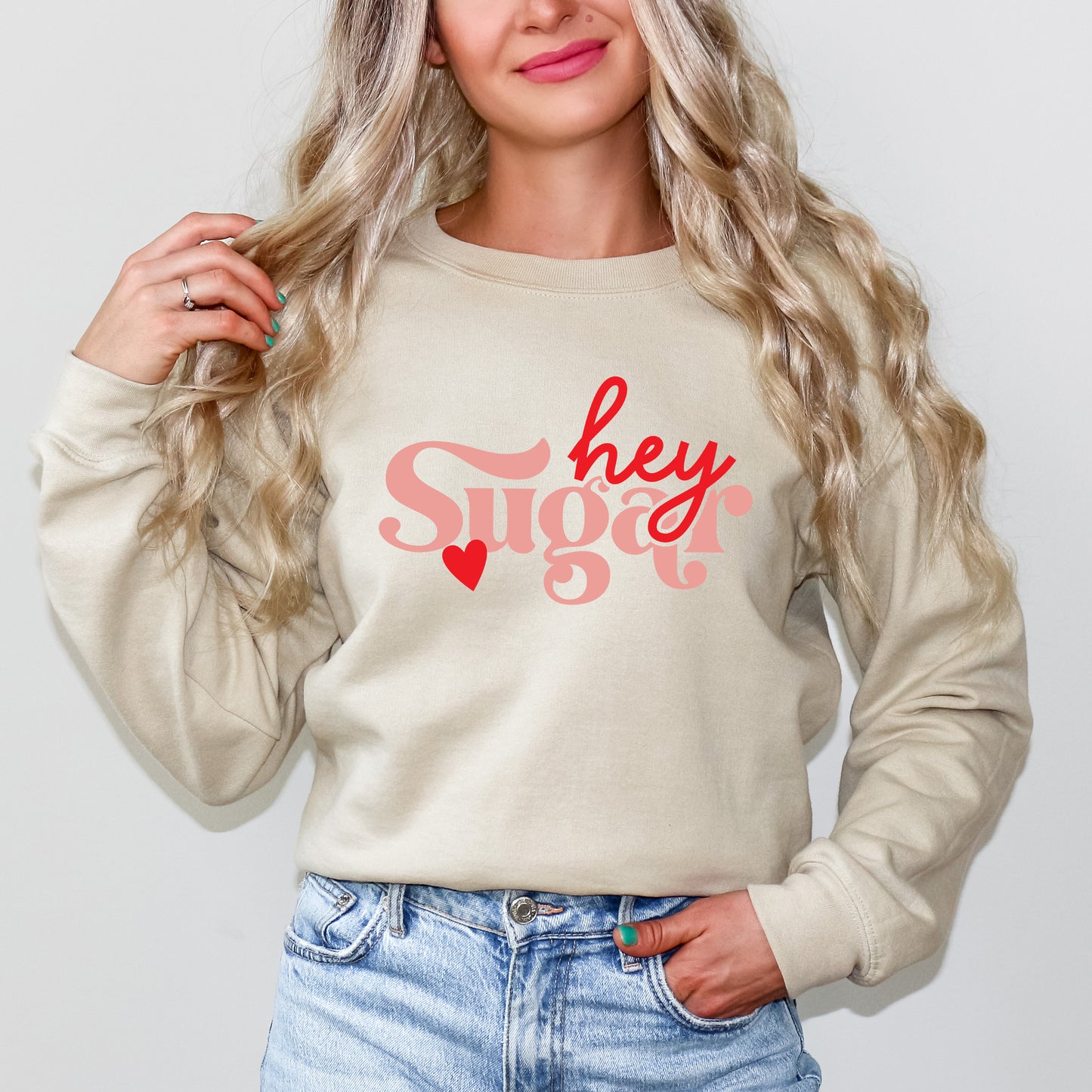 Hey Sugar Heart | Sweatshirt