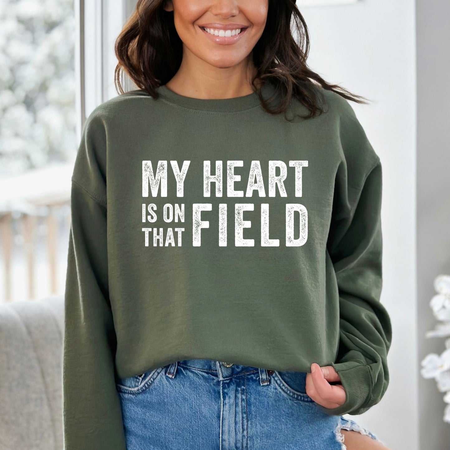 My Heart Is On That Field | Sweatshirt