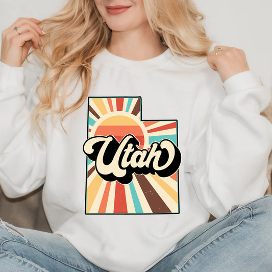 Retro Utah | Sweatshirt