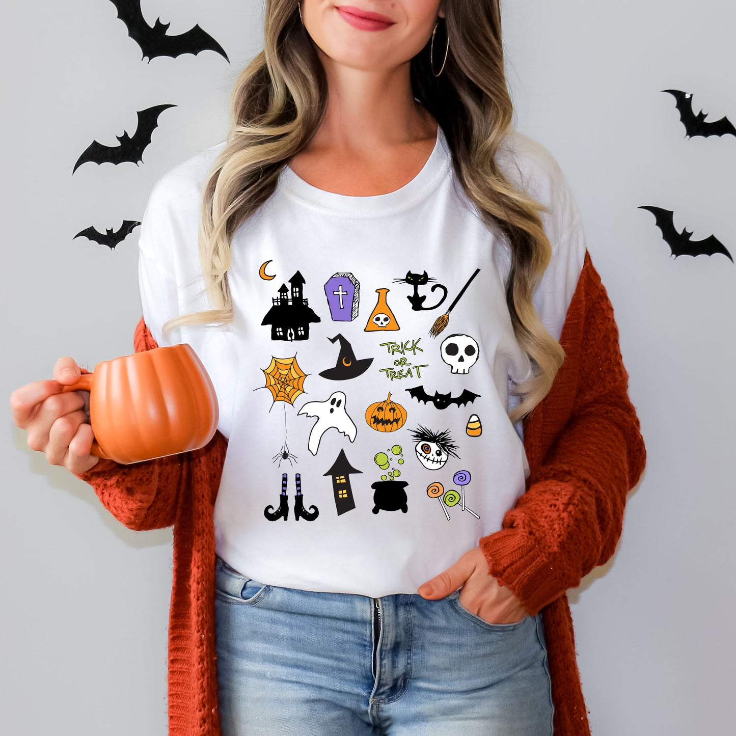 Halloween Collage | Short Sleeve Graphic Tee