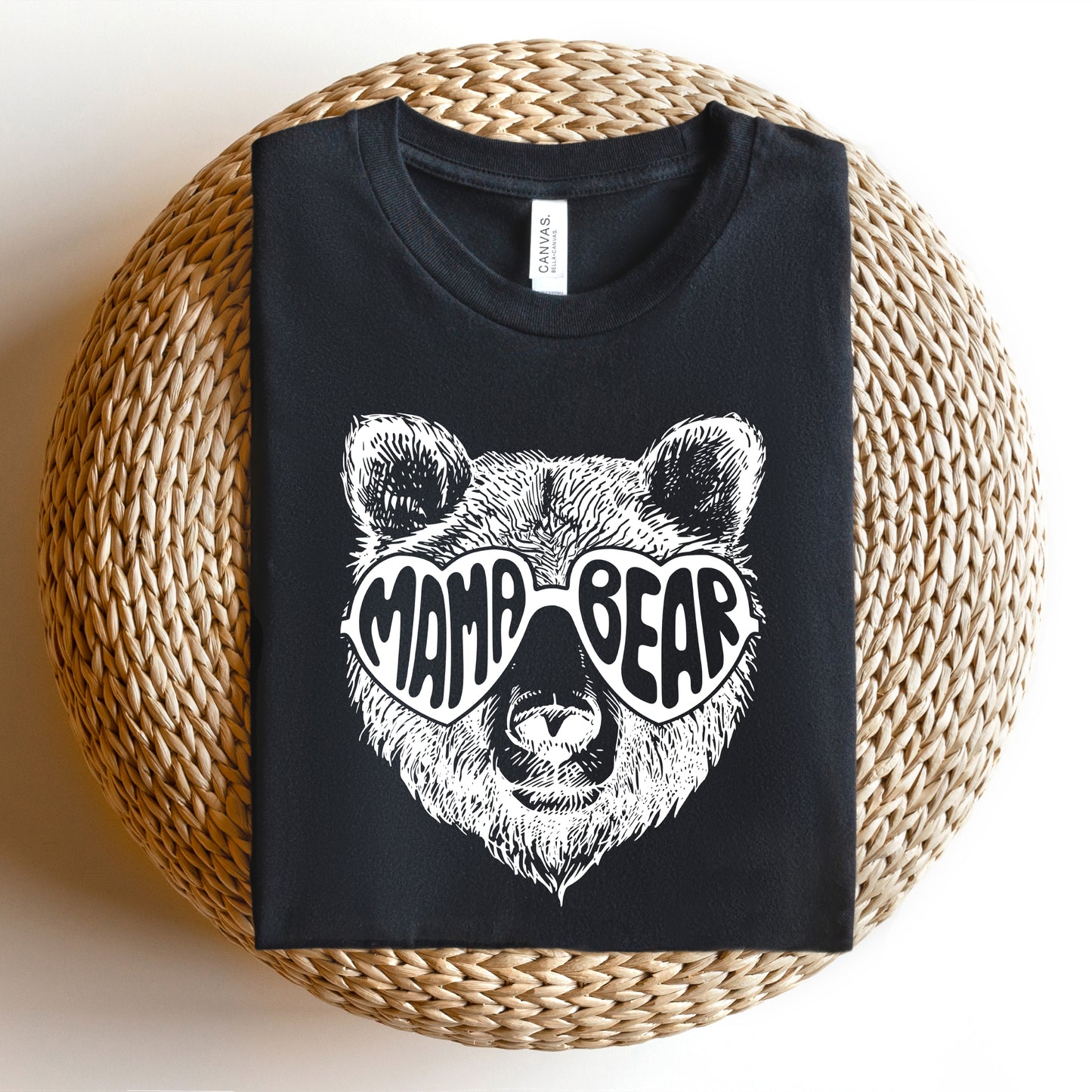 Mama Bear Sunglasses | Short Sleeve Graphic Tee