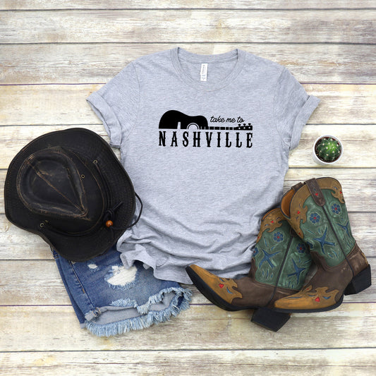 Take Me To Nashville | Short Sleeve Graphic Tee