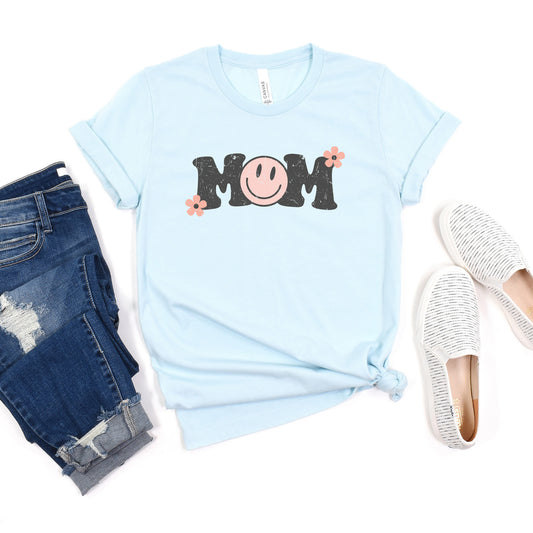 Mom Retro Grunge | Short Sleeve Graphic Tee