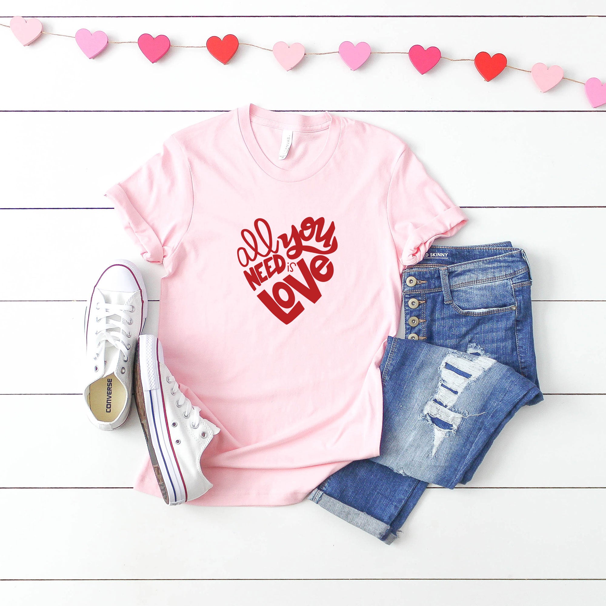 All You Need Is Love | Short Sleeve Graphic Tee – Simply Sage Market