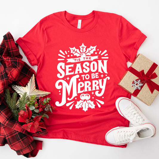 Season To Be Merry | Short Sleeve Crew Neck