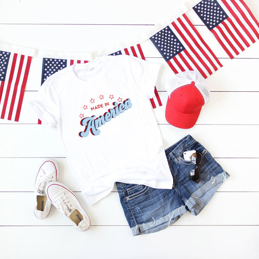 Made In America Retro | Short Sleeve Graphic Tee