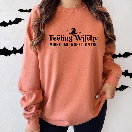 Feeling Witchy | Garment Dyed Long Sleeve