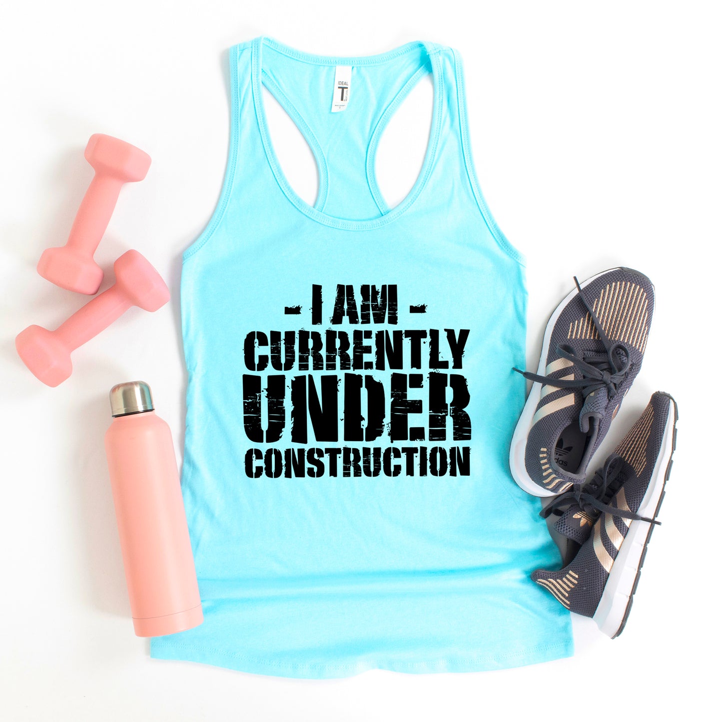 Currently Under Construction | Racerback Tank