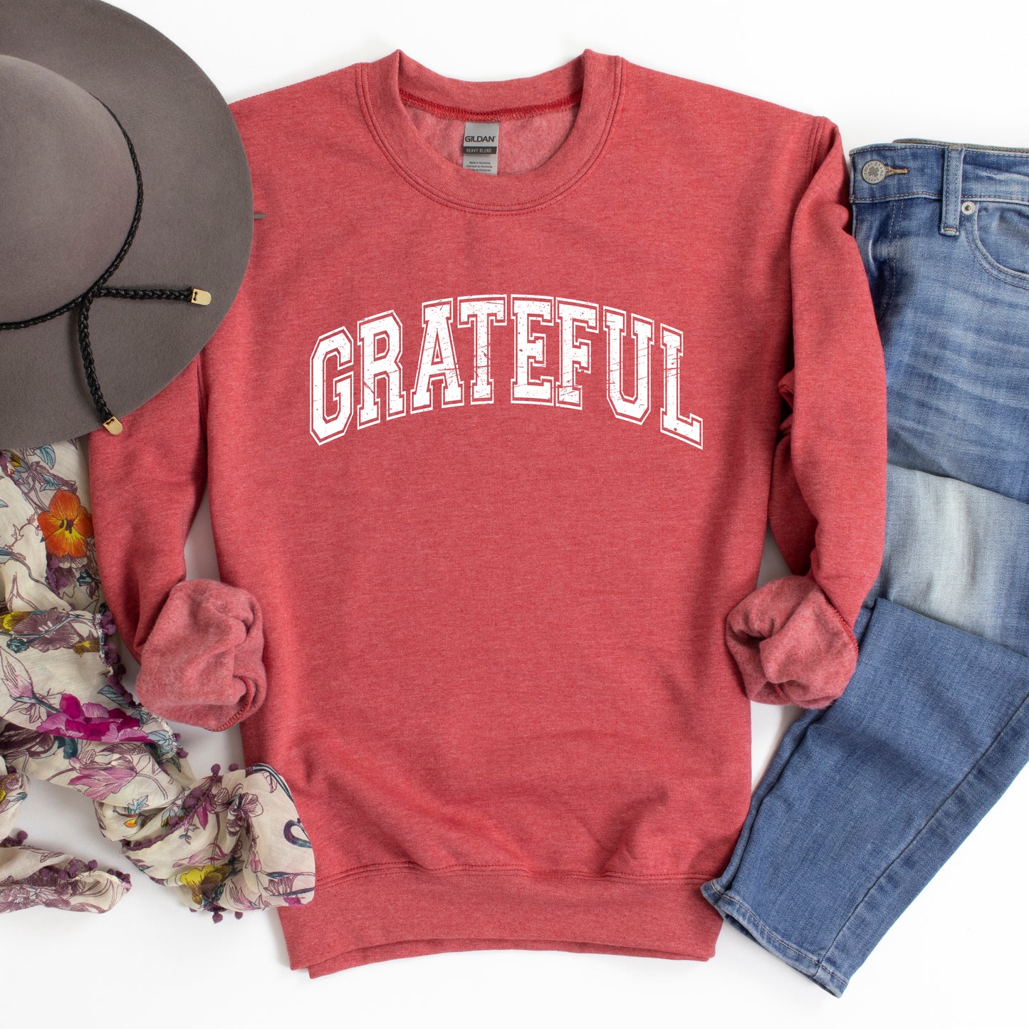 Grateful Varsity | Sweatshirt