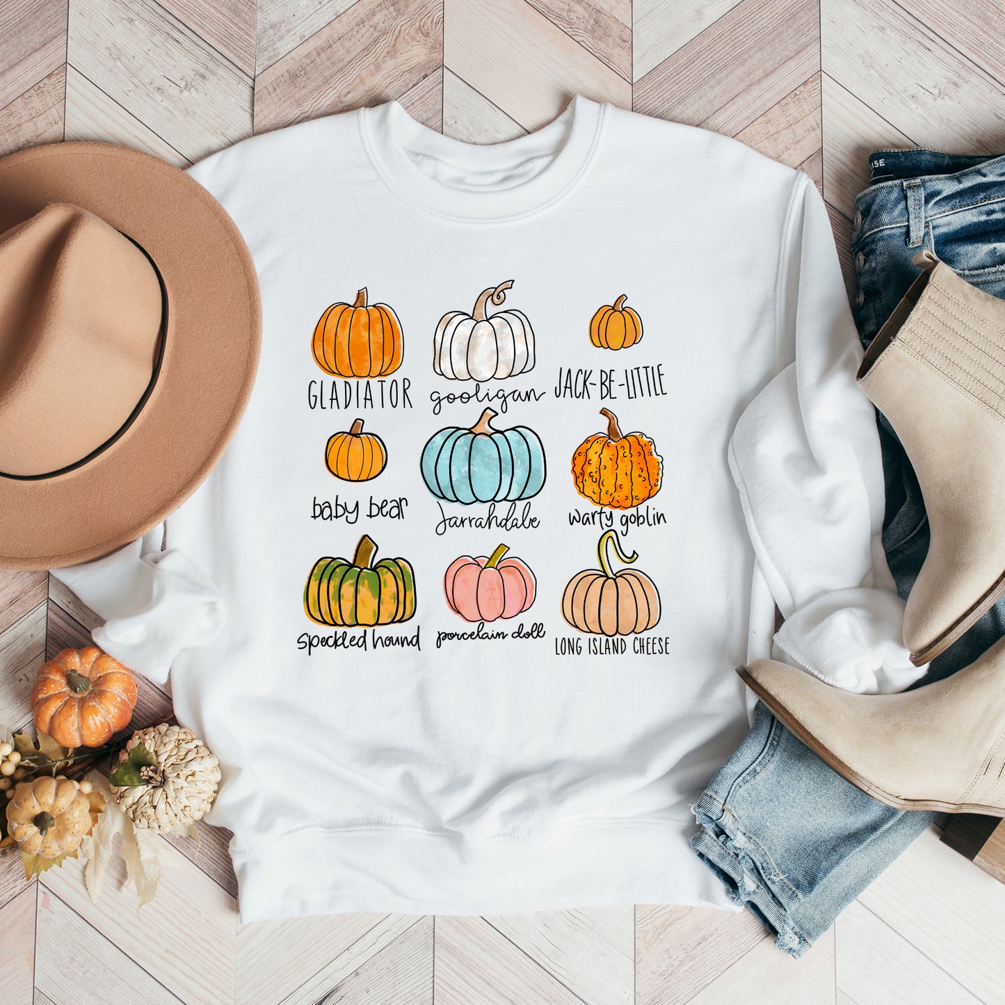 Pumpkin Chart | Sweatshirt