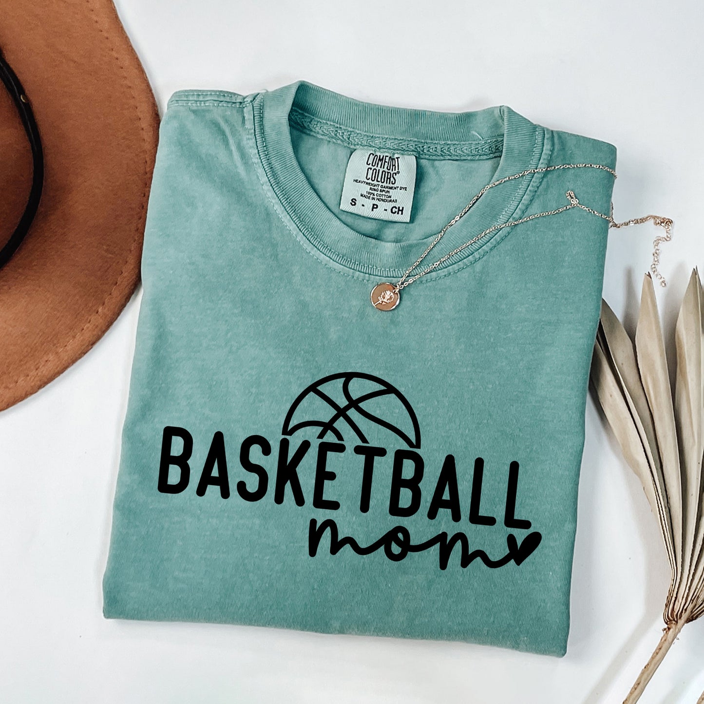 Basketball Mom Ball | Garment Dyed Short Sleeve Tee