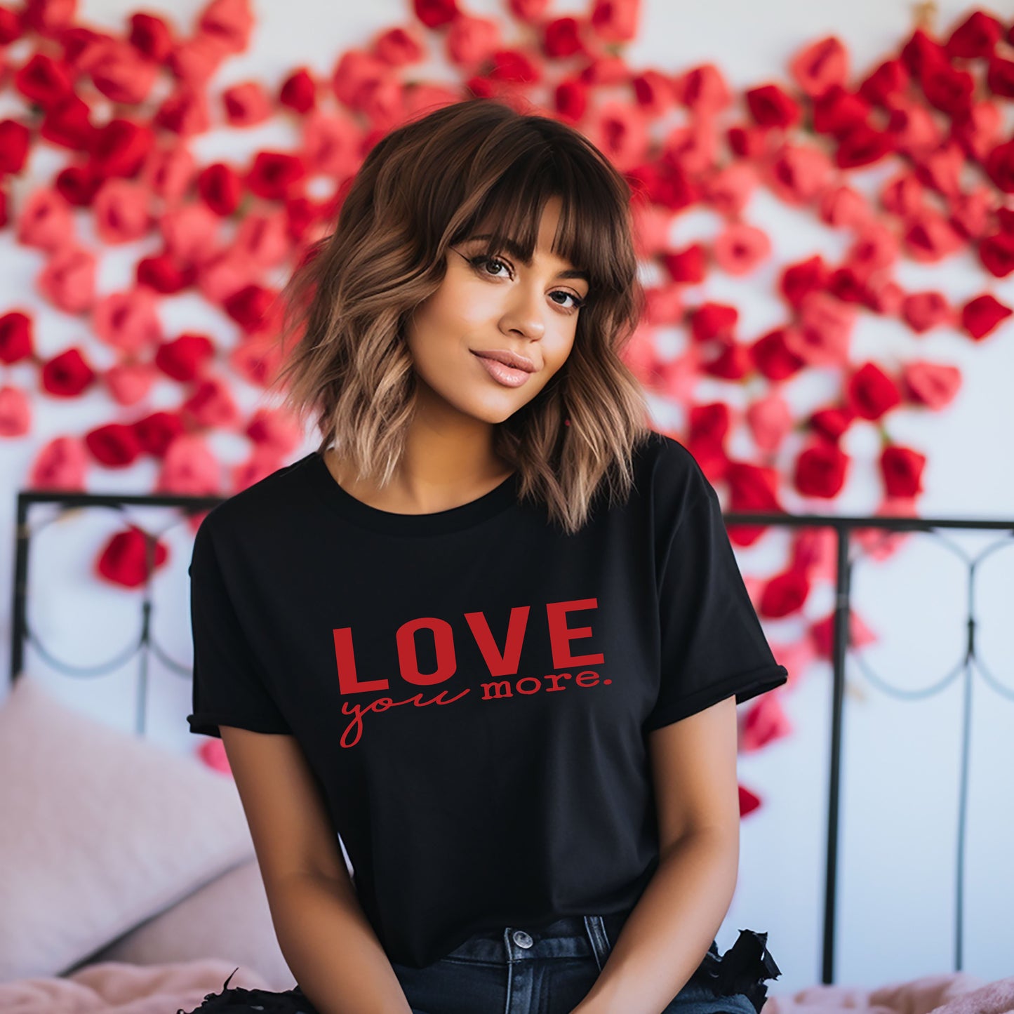 Love You More | Short Sleeve Graphic Tee