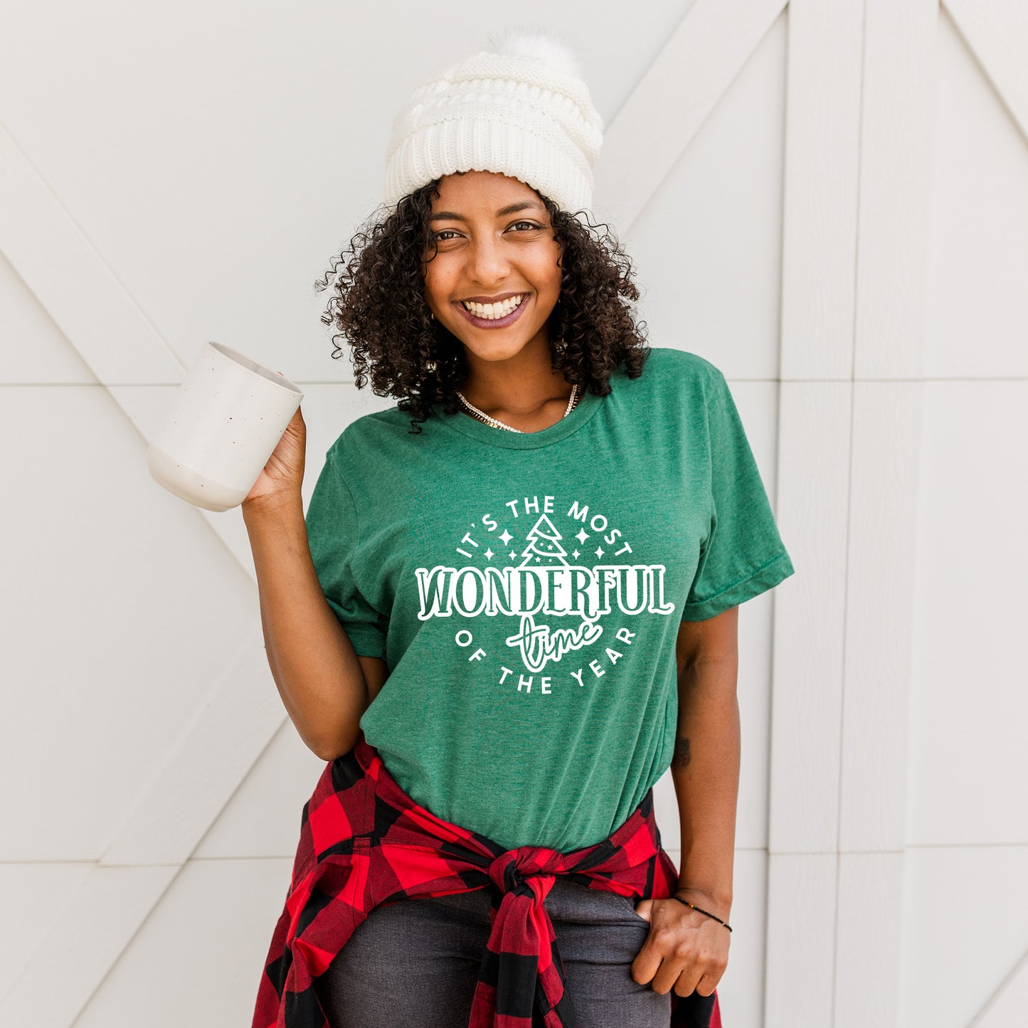 It's The Most Wonderful Time Tree | Short Sleeve Crew Neck