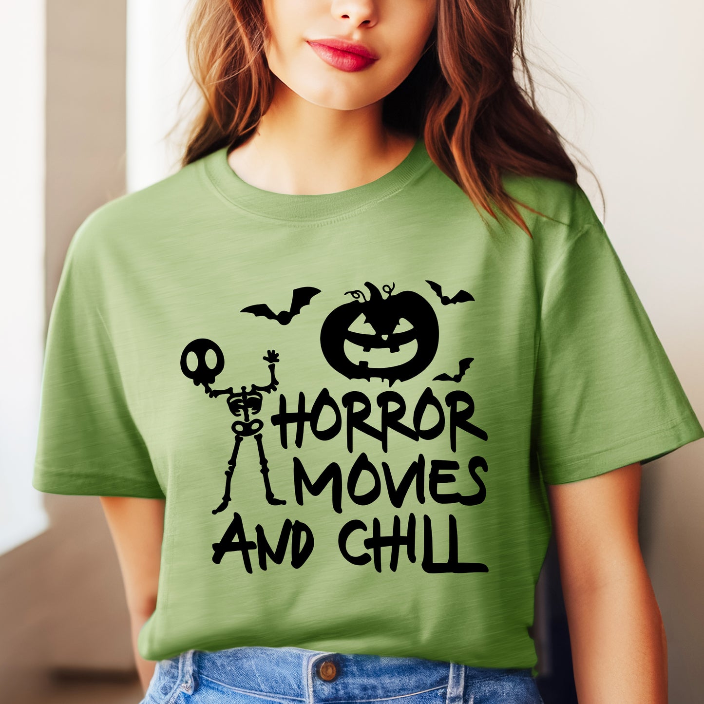 Horror Movies and Chill | Short Sleeve Crew Neck