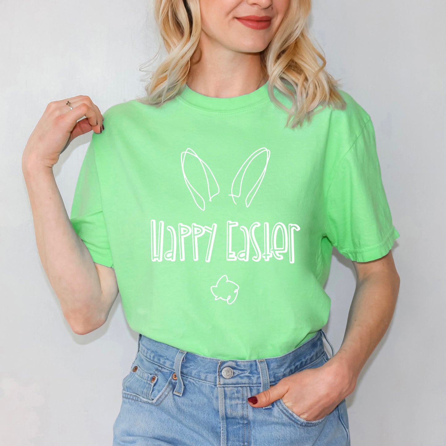 Happy Easter | Garment Dyed Short Sleeve Tee