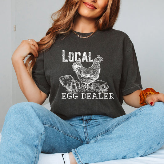 Local Egg Dealer | Garment Dyed Tee