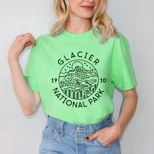 Glacier National Park | Garment Dyed Tee