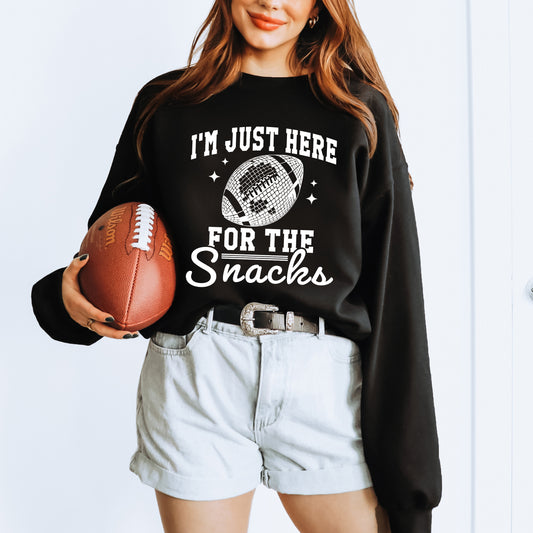 I'm Just Here For The Snacks Disco | Sweatshirt