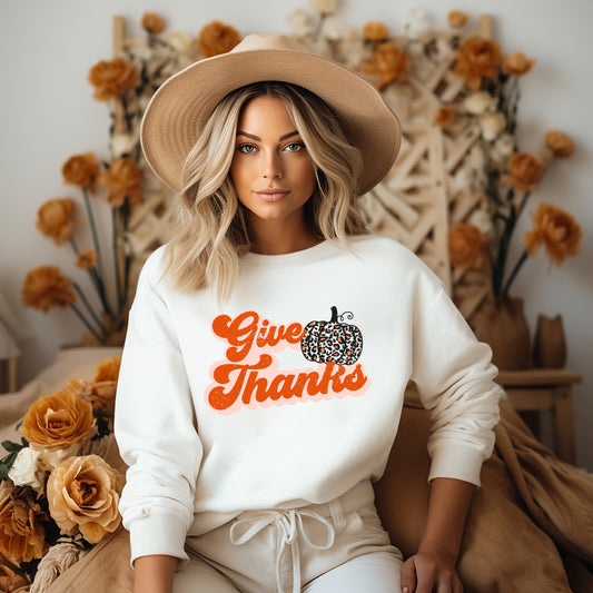 Give Thanks Pumpkin | Sweatshirt