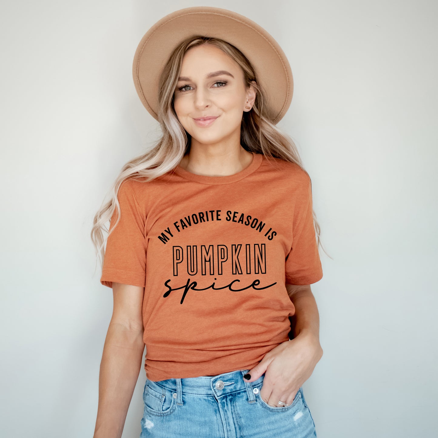 My Favorite Season Is Pumpkin Spice | Short Sleeve Crew Neck