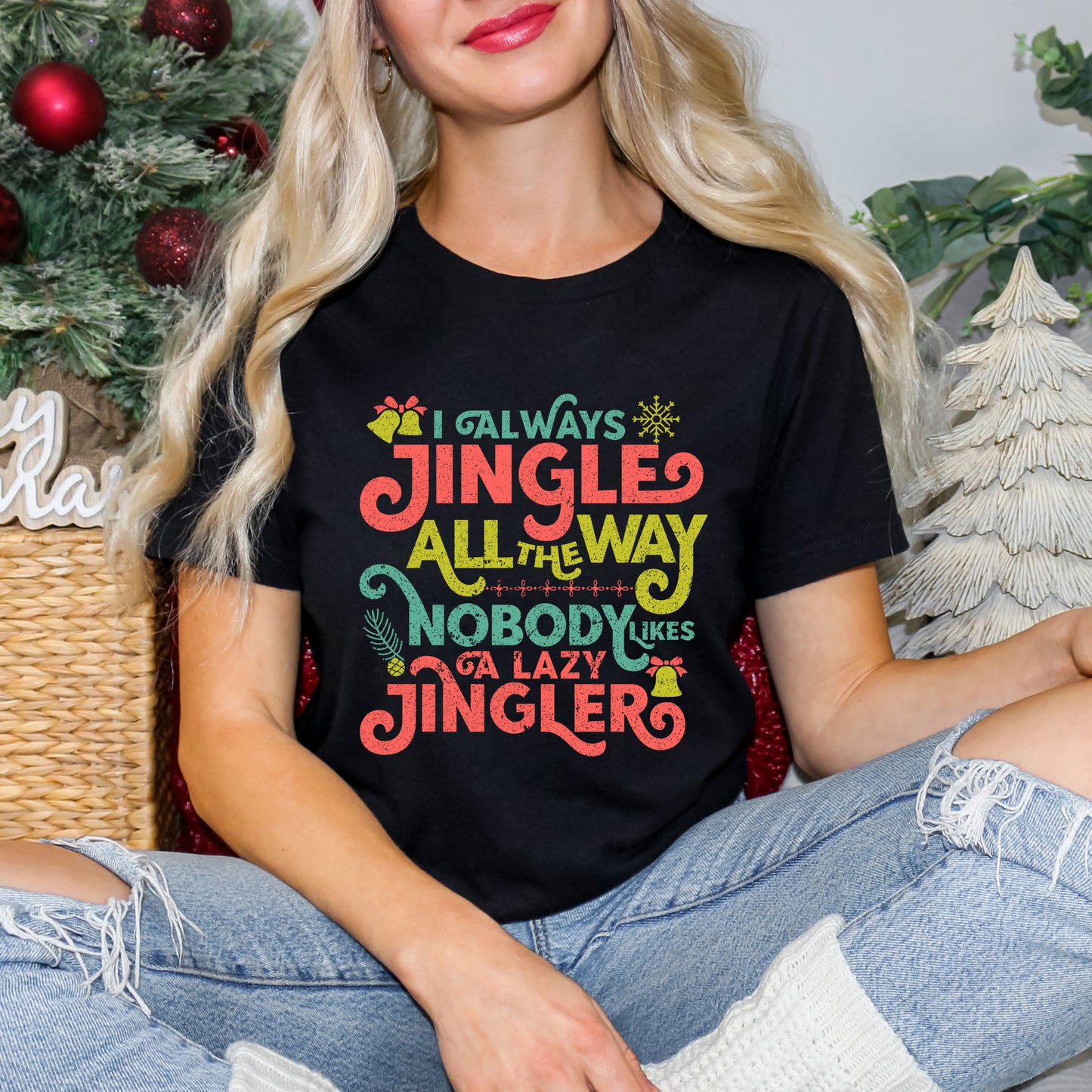 Nobody Likes A Lazy Jingler | Short Sleeve Graphic Tee