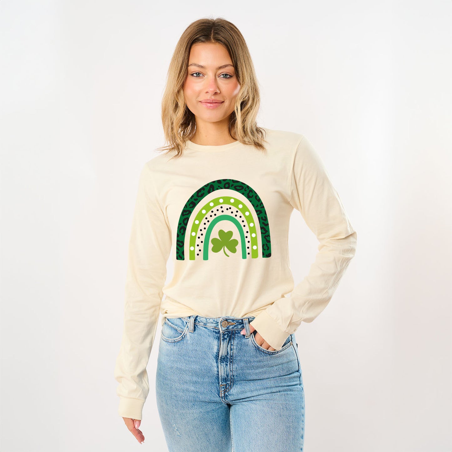 Irish Rainbow | Long Sleeve Crew Neck